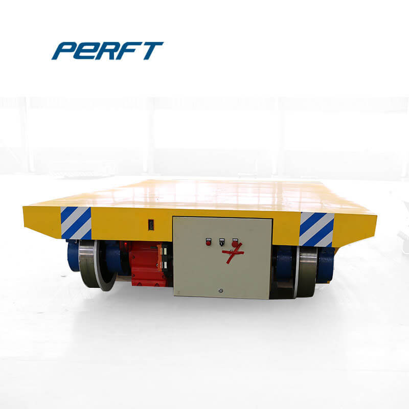 80t Low Voltage Rail Operated Electric Coil Transfer Cart